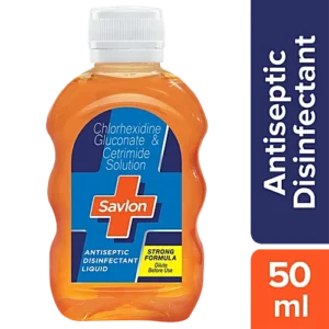 Savlon Antiseptic Disinfectant Liquid, 50 ml Bottle
