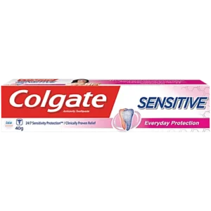 Colgate Sensitive Everyday Protection Anticavity Toothpaste, 40 g