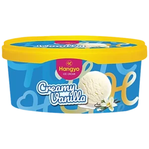 Hangyo Creamy Vanilla Ice Cream, 1 L Tub