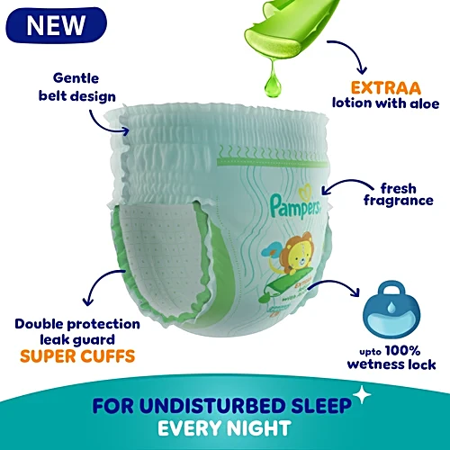 Pampers New Xtra Large – 7 Diaper Pants, 7 pcs